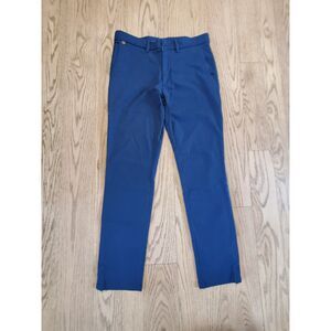 Zara Mens 31/29 Dress Pants Trouser Navy EUC